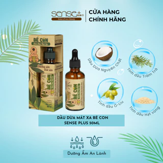 Dầu Dừa Mát Xa Bé Con Baby Coco Massage Oil Sense+ (50ml)