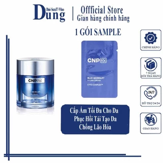 Gói sample Kem dưỡng cấp nước, phục hồi da Blue Microlift Hydra CNP(Rx) cream 1ml