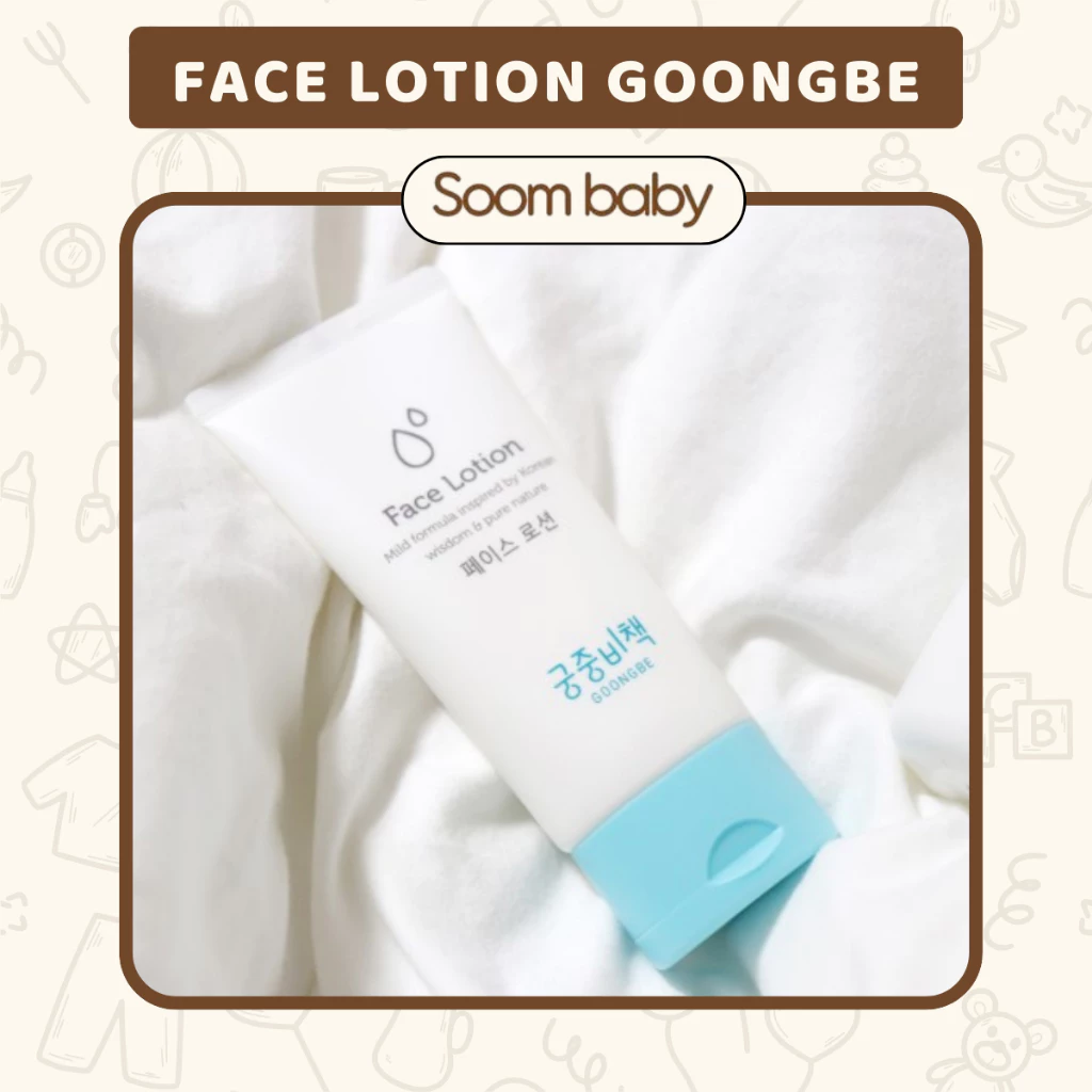 (Date 2026) Face Lotion dưỡng ẩm dành riêng cho da mặt Goongbe date 2026 cho bé từ sơ sinh 80 ml