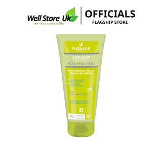 SRM cho da dầu mụn Flos.lek Anti Acne Face Cleansing Gel 200ml - Wellstoreuk89