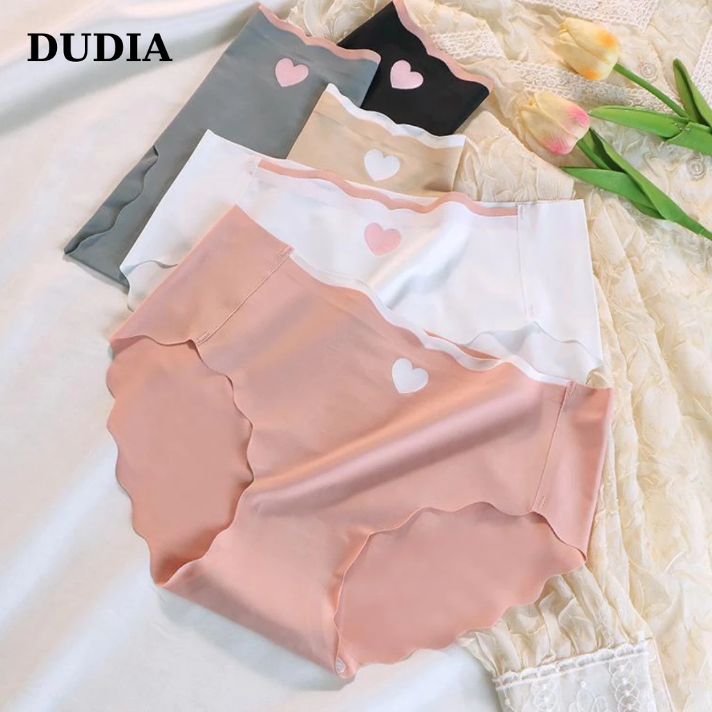 Set 5 Quần Lót Nữ DUDIA Không Lộ Viền (40-57kg) - Su Đúc Dễ Thương [N05]