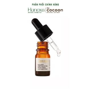 Dung dịch chấm mụn bí đao Cocoon sạch mụn & ngăn ngừa mụn 5ml - HUNOXA