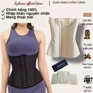 [HÀNG CHÍNH HÃNG] ĐAI GEN NỊT BỤNG LATEX CO SU NON THẾ HỆ MỚI MỞ LƯNG CHE MỠ  LƯNG MỠ HÔNG LYIHOME