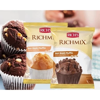 Bột bánh muffin gói Rich 1Kg