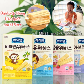 [Date 11/2024] Bánh xốp Ildong Hàn Quốc cho bé từ 9 tháng