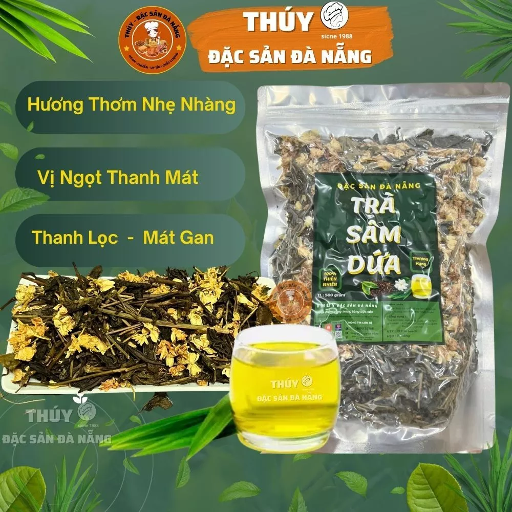 Trà Sâm Dứa Hoa Lài Thượng Hạng chính hiệu Thúy Đặc Sản Đà Nẵng