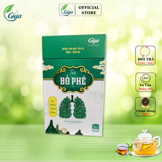 Trà túi lọc bổ phế Gigaherbs giúp thanh nhiệt, giảm ho hiệu quả - Hộp 30 túi lọc