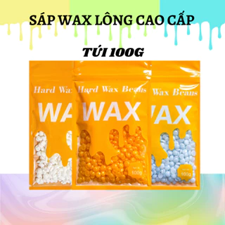 Sáp wax lông nóng cao cấp coconut dừa hard wax beans tặng que gỗ giúp triệt lông tay ,chân ,nách ,bikini