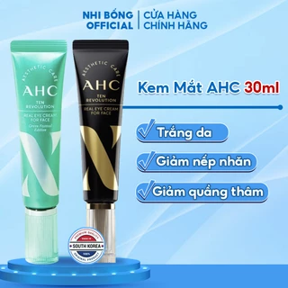 Kem Dưỡng Mắt Ahc Ageless Real Eye Cream For Face Hết Thâm Quầng Mắt Hàn Quốc 30ml