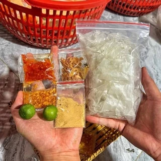 Combo Rìa Muối Sặc mix sat ế tỏi hành phi