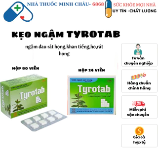 [CHÍNH HÃNG] Viên Ngậm Ho, Thông Cổ Họng TYROTAB Pharmedic