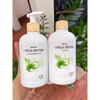 Dầu Gội Xả Trị Gàu Ngăn Rụng Tóc AMLA DETOX