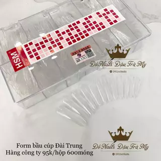 PHỤ KIỆN NAIL - Móng form bầu cúp