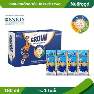 Thùng 48 hộp sữa bột pha sẵn NUVI GROW 180ml-có ship hỏa tốc HCM