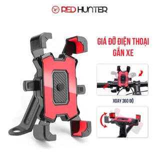 Giá đỡ kẹp điện thoại gắn xe đạp xe máy REDHUNTER