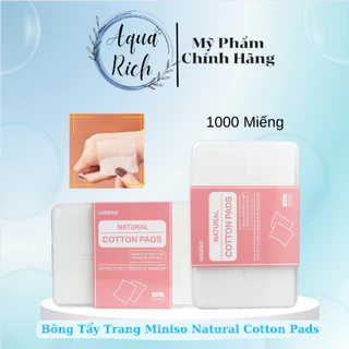 Hộp Bông Tẩy Trang Miniso 1000 Miếng Nhật Bản