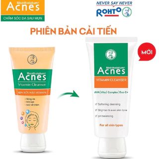 Sữa rửa mặt Vitamin Acnes vàng 100g