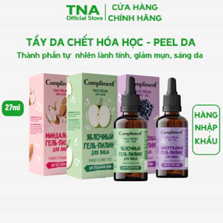 Tẩy Da Chết Hóa Học, peel da Hữu Cơ Compliment No proplem 27ml giảm mụn, mờ thâm