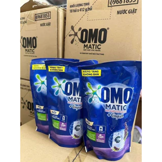 Nước Giặt Omo Matic dùng cho máy giặt cửa trước gói 412gr em về nhé cả nhà. Omo giặt vừa thơm vừa sạch ...đang chiếm