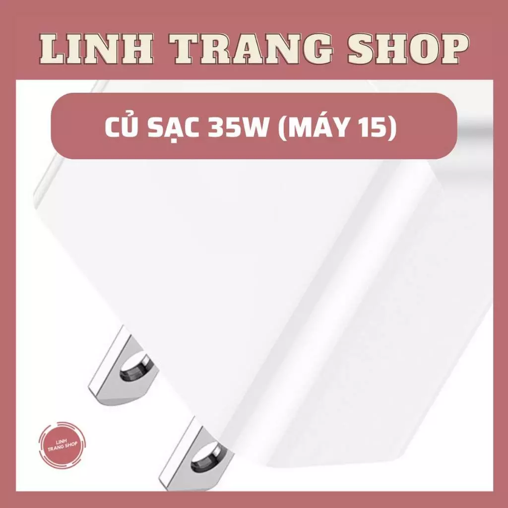(Máy15) Củ Sạc Nhanh PD 35W Chân Cắm Type C (Bảo Hành 12 Tháng)
