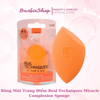 Bông Mút Trang Điểm Angelashop Real Techniques Tán Kem Nền Mềm Mịn