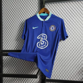 Xả Hàng Áo bóng đá / Áo Đá Banh CLB CHELSEA -( ÁO )- Vải Polyester Gai Thái  - Chuẩn Mẫu Thi Đấu