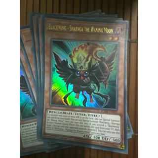 bài yugioh: blackwing-sharnga the waning moon