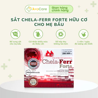 Viên uống bổ sung sắt hữu cơ Chela Ferr Forte cho mẹ bầu và sau sinh