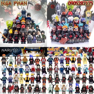 Minifigures Nhân Vật Manga Anime Ninja Naruto Boruto Siêu Đẹp Kèm Trang Bị Đồ Chơi Xếp Hình Lắp Ráp Unofficial Lego MOC