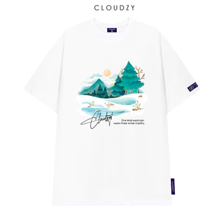 Áo phông local brand nam nữ unisex tay lỡ thun form rộng teen cổ tròn oversize CLOUDZY SWARMING