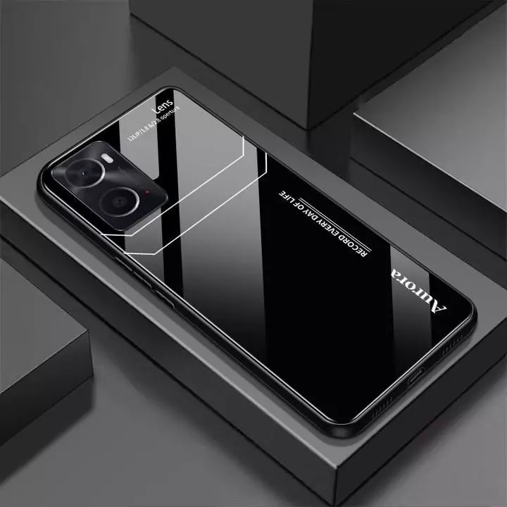 Ốp Lưng OPPO A76, A77s,  A96, A57 Mặt kính gương sáng bóng cao cấp