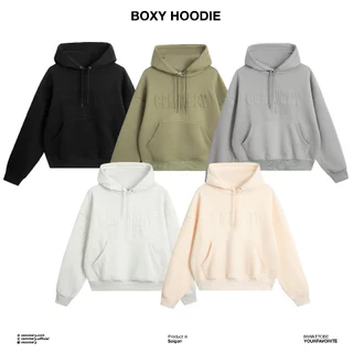 Áo Hoodie CEMMERY Local Brand BOXY HOODIE, áo khoác nỉ bông Unisex 5 Màu