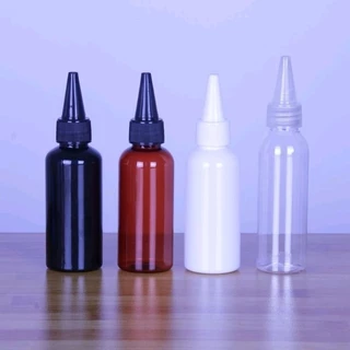 [Bán Buôn Rẻ] Chai Chiết Mĩ Phẩm HUHA Vỏ Nhựa Pet Nút Nhọn 30ml/50ml/100ml/150ml/200ml/250ml, Phụ Kiện Du Lịch