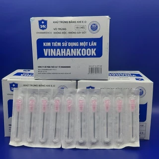 Hộp 100 đầu kim lấy thuốc 18G Vinahancook