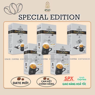 (Date mới) Combo 5 Hộp Cà Phê Hòa Tan Trung Nguyên Legend Special Edition - Hộp 9 gói * 25gr