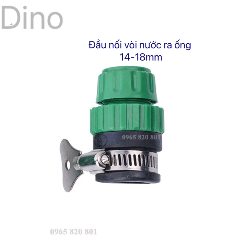 Đầu nối từ vòi nước ra ống mềm từ 14mm đến 18mm