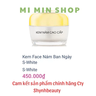 Kem FACE Tím Hàng CTY shynhbeauty- Swhite ( Hạn sử dụng mới 2026)