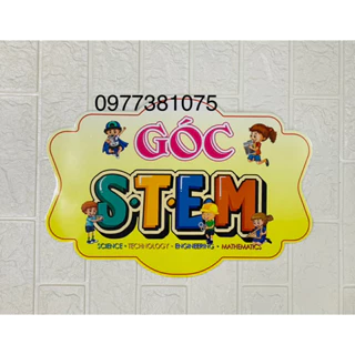 Góc Stem trang trí lớp học