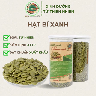 Hạt Bí Xanh Tách Vỏ TA Healthy Food  - Hạt Bí Rang Giòn, Giàu Dinh Dưỡng, Hạt Nguyên Vị,An Toàn Cho Sức Khỏe 500gr