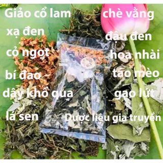 COMBO LÁ NAM 10 VỊ ĐỦ 1 KG GIẢM CÂN, XẸP MỠ BỤNG HIỆU QUẢ, THƠM, DỄ UỐNG LÀNH TÍNH