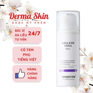 Serum Phục hồi Dermafirm Azulene Vera Gel AZ 2 Tinh Chất Hoa Cúc Làm Dịu Phục Hồi Tái Tạo Da 120ml - Derma Skin