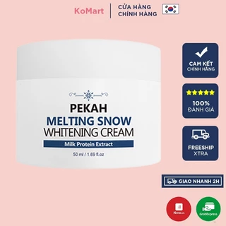 Kem Dưỡng Trắng Và Nâng Tone Da PEKAH Melting Snow Whitening Cream 50ml