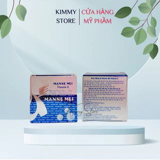 01 hộp kem dưỡng trắng MANNE MEI vitamine 6g