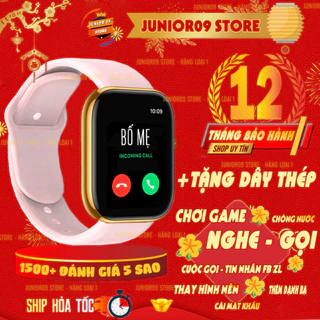 Đồng hồ thông minh JUNIOR09 WATCH 9, Smartwatch Nghe gọi, Chơi game, Nhận thông báo, Theo dõi Sức khỏe, Chống nước