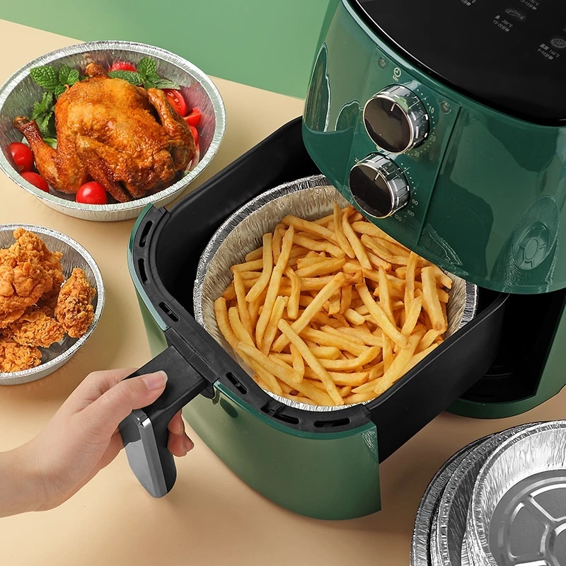 Set 10 Giấy Bạc Nồi Chiên Không Dầu Cho Nồi 2,5 lít - 12 lít