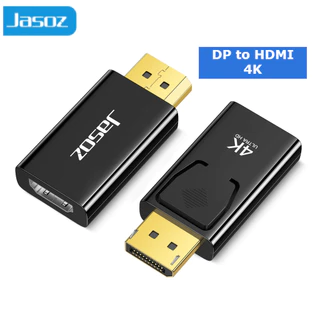 Đầu chuyển Displayport to HDMI, đầu chuyển DP sang HDMI Jasoz, độ phân giải cao, bảo hành 12 tháng