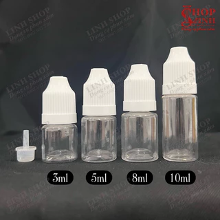 Lọ Nhựa Chiết Mực Xăm-Hũ Nhựa Chiết 3ml-5ml-10ml bình chiết mực xăm Linh Shop...