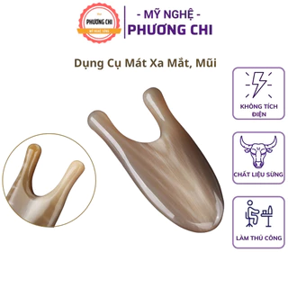 Dụng Cụ Mát Xa Mũi Và Mắt Bằng Sừng Tự Nhiên, Mát Xa Vùng Mắt Nâng Cơ Hiệu quả | Mỹ Nghệ Phương Chi