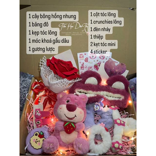 [TPHCM HOẢ TỐC] COMBO SET QUÀ TẶNG gấu dâu siêu đáng yêu tặng người yêu, bạn bè,.. 🎀♥️