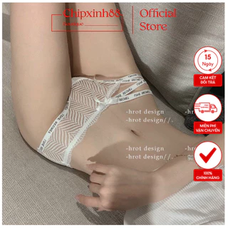 Quần Lót Nữ ❤️Quần Lót Ren Su Đan Hông cao cấp mềm mại sexy gợi cảm 9029